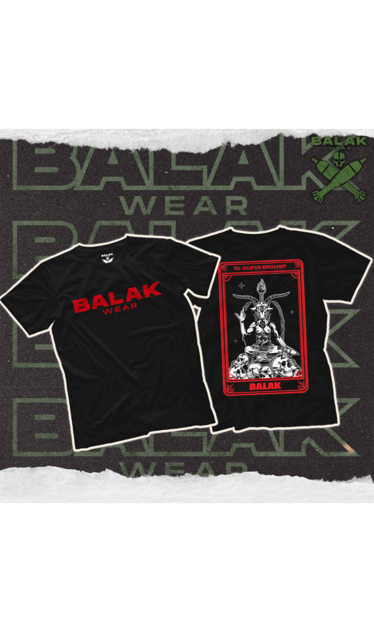 Футболка “Nil Inultum Remanebit” (M | Черная) ТМ Balak Wear Футболка “Nil Inultum Remanebit” (M | Черная) ТМ Balak Wear