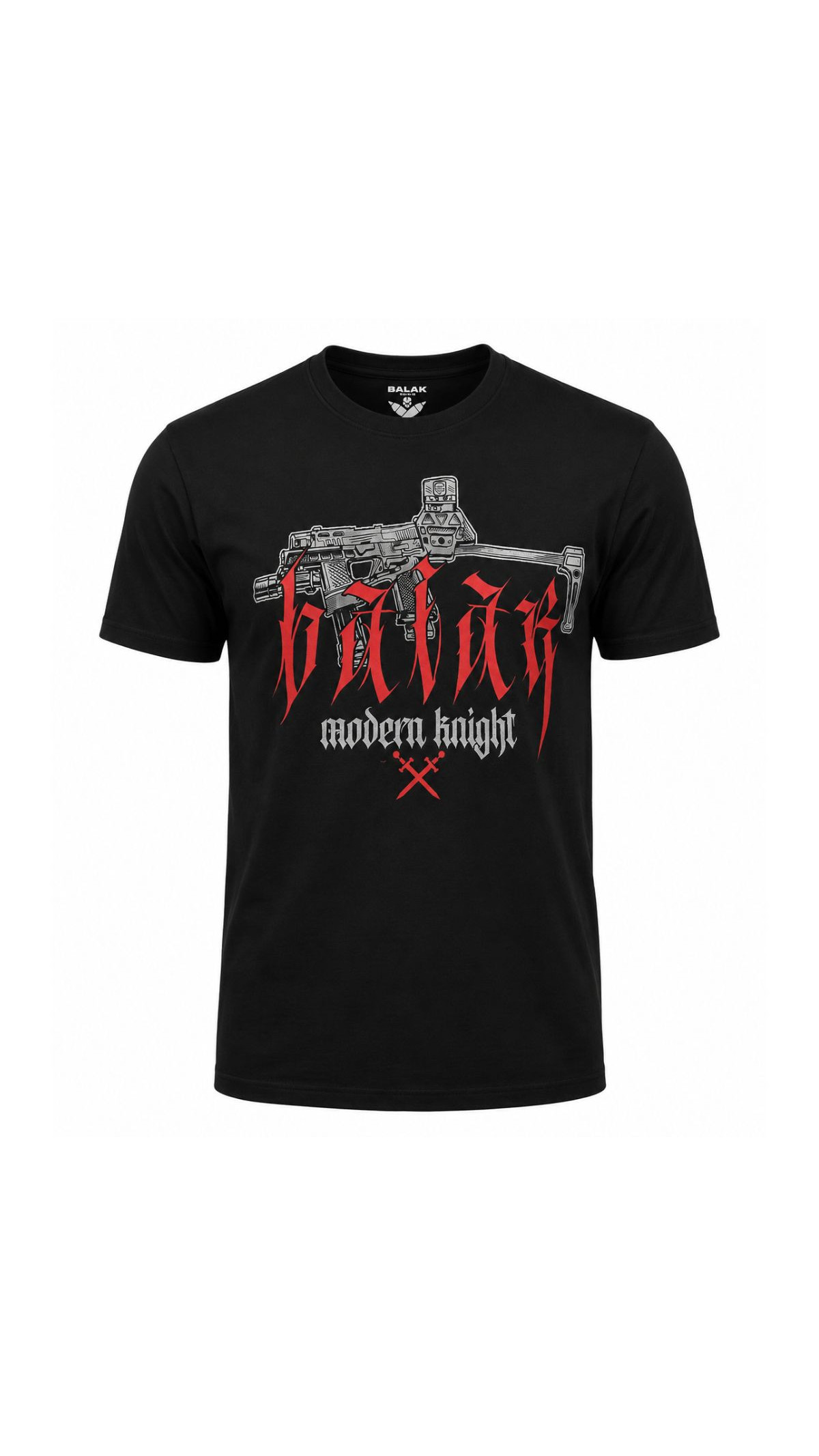 Футболка “Modern Knight” (L | Черная) ТМ Balak Wear