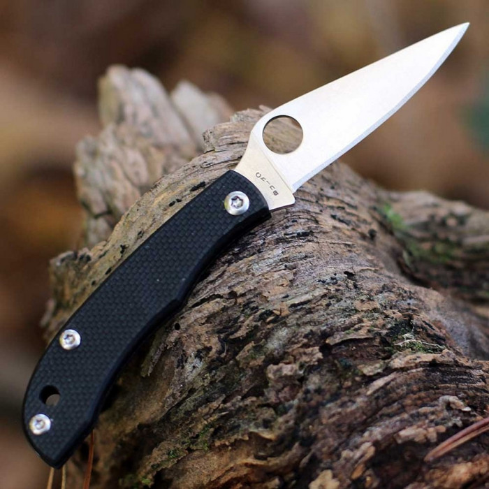 Нож складной “Honeybee” (Нержавеющая сталь | Черный) ТМ Spyderco Нож складной “Honeybee” (Нержавеющая сталь | Черный) ТМ Spyderco