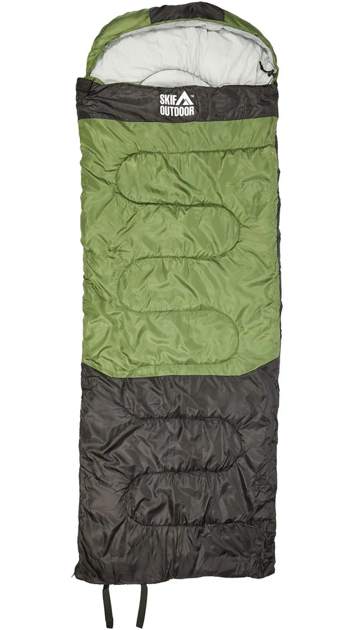 Спальный мешок “Morpheus 1400” (Зелено-черный) ТМ Skif Outdoor