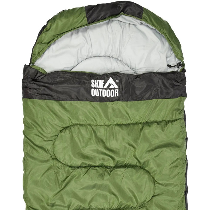 Спальный мешок “Morpheus 1400” (Зелено-черный) ТМ Skif Outdoor