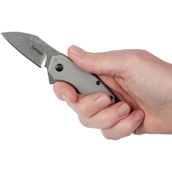 Нож складной “Rate” (Нержавеющая сталь | Серый) ТМ Kershaw Нож складной “Rate” (Нержавеющая сталь | Серый) ТМ Kershaw