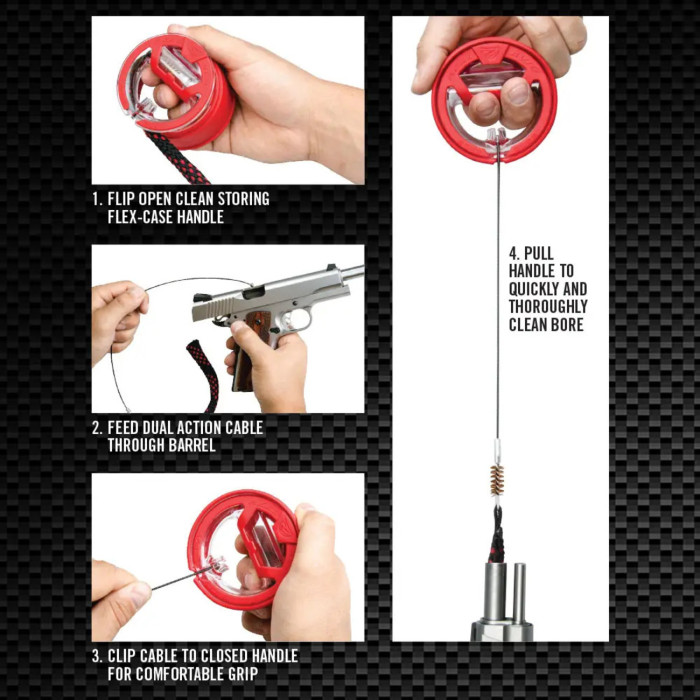 Протяжка для чистки ствола “Bore Boss.223/5.56 мм” (82 см | Бронзовый вишер) ТМ Real Avid Протяжка для чистки ствола “Bore Boss.223/5.56 мм” (82 см | Бронзовый вишер) ТМ Real Avid