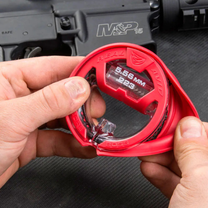 Протяжка для чистки ствола “Bore Boss.223/5.56 мм” (82 см | Бронзовый вишер) ТМ Real Avid Протяжка для чистки ствола “Bore Boss.223/5.56 мм” (82 см | Бронзовый вишер) ТМ Real Avid