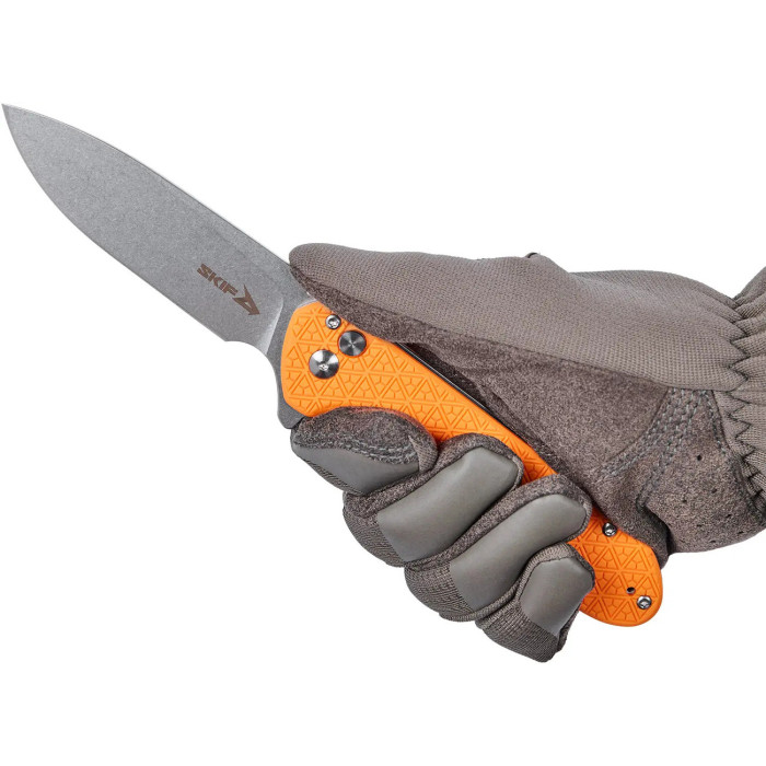 Нож складной “Freestyler” (Нержавеющая сталь | Обработка Stonewash | Оранжевый) ТМ Skif Нож складной “Freestyler” (Нержавеющая сталь | Обработка Stonewash | Оранжевый) ТМ Skif