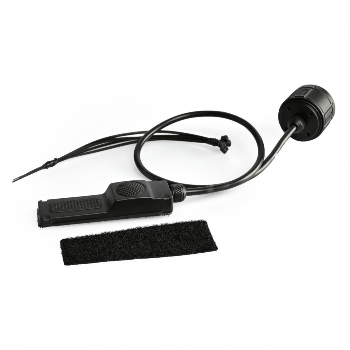 Выносная тактическая кнопка для фонаря “VLF-ARM-01” (Кабель 32 см | Черная) ТМ VIDEX