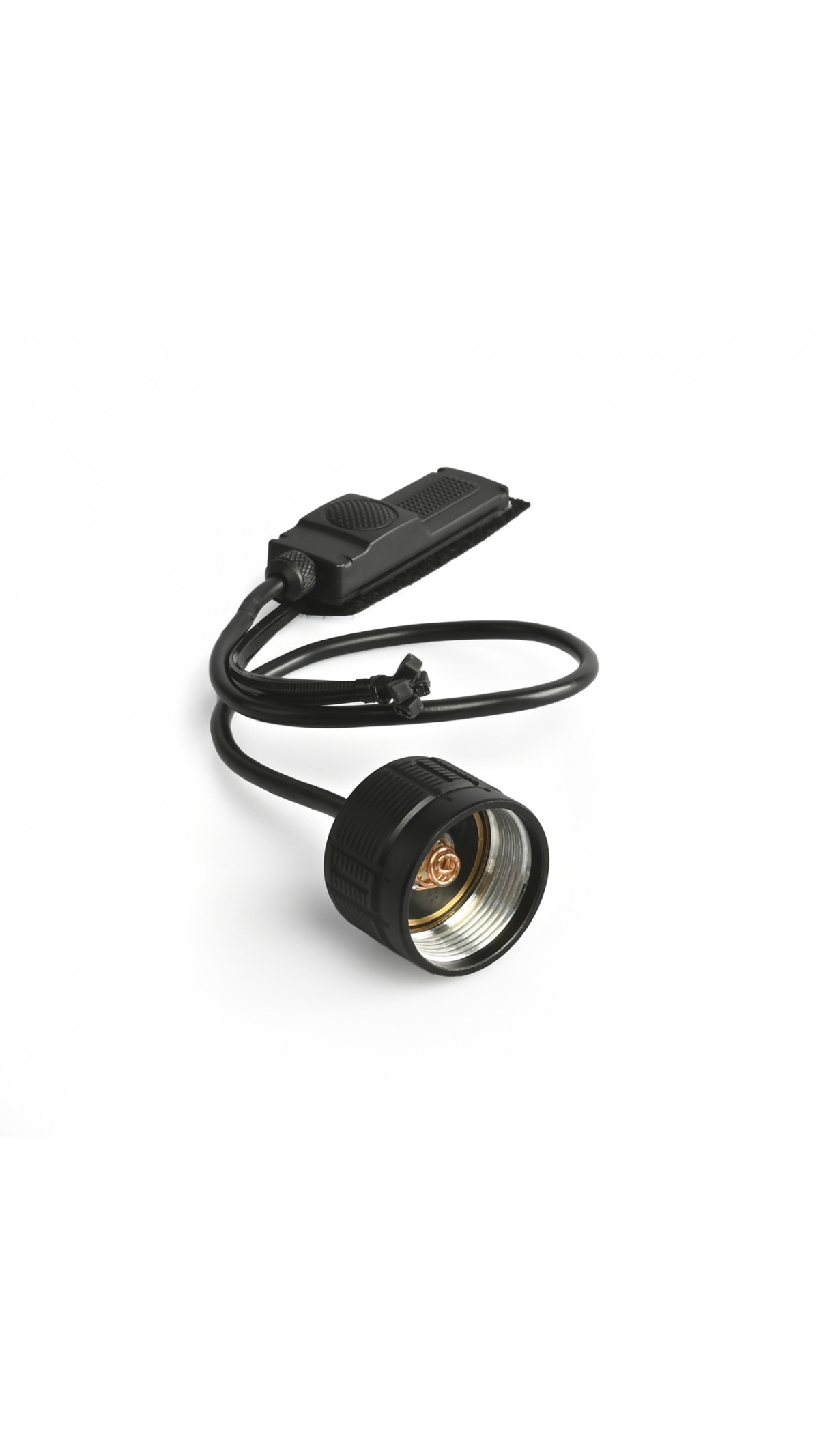 Выносная тактическая кнопка для фонаря “VLF-ARM-01” (Кабель 32 см | Черная) ТМ VIDEX