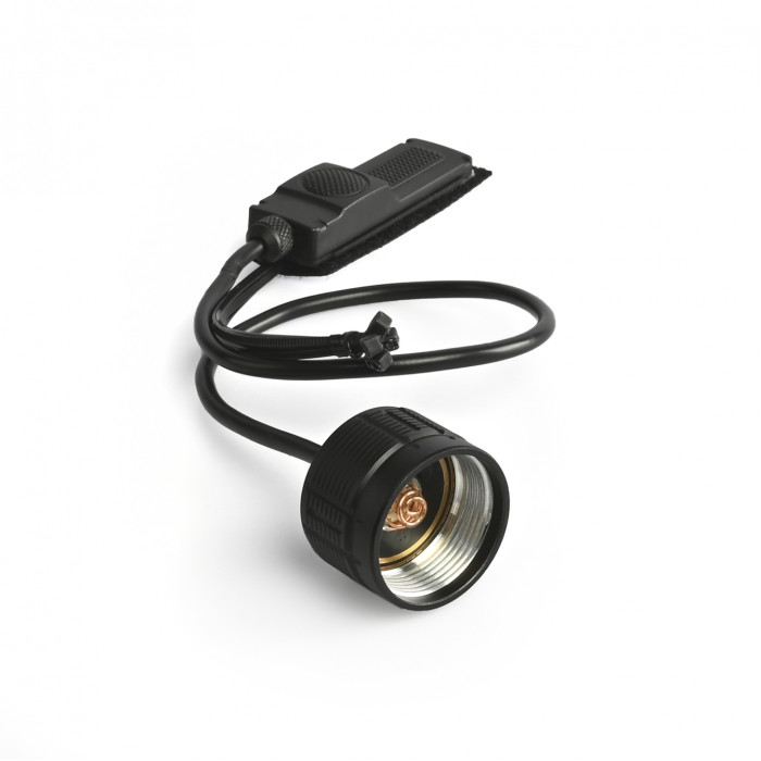 Выносная тактическая кнопка для фонаря “VLF-ARM-01” (Кабель 32 см | Черная) ТМ VIDEX