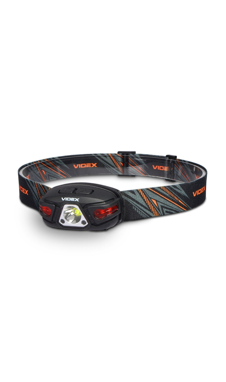 LED-фонарь налобный “VLF-H015” (330 лм | Белый и красный свет | Черный) ТМ VIDEX LED-фонарь налобный “VLF-H015” (330 лм | Белый и красный свет | Черный) ТМ VIDEX
