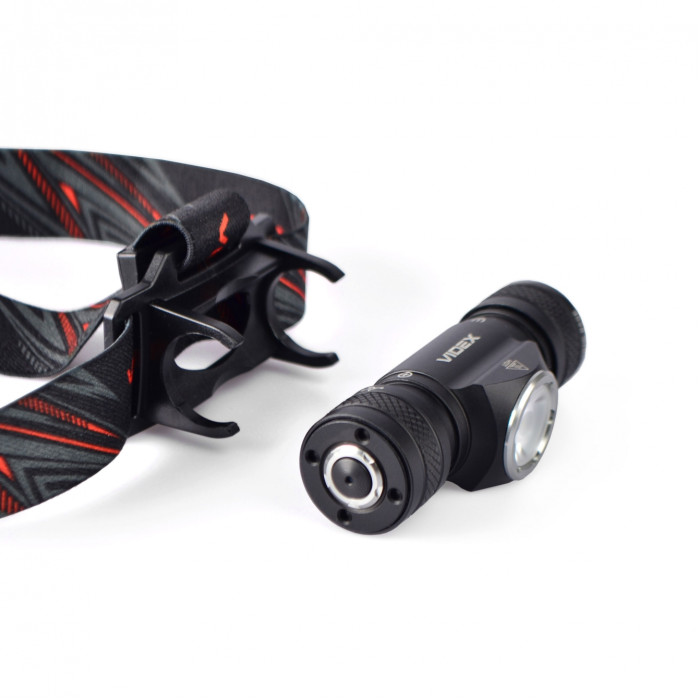 LED-фонарь налобный “VLF-H065A” (1200 лм | Белый свет | Черный) ТМ VIDEX LED-фонарь налобный “VLF-H065A” (1200 лм | Белый свет | Черный) ТМ VIDEX