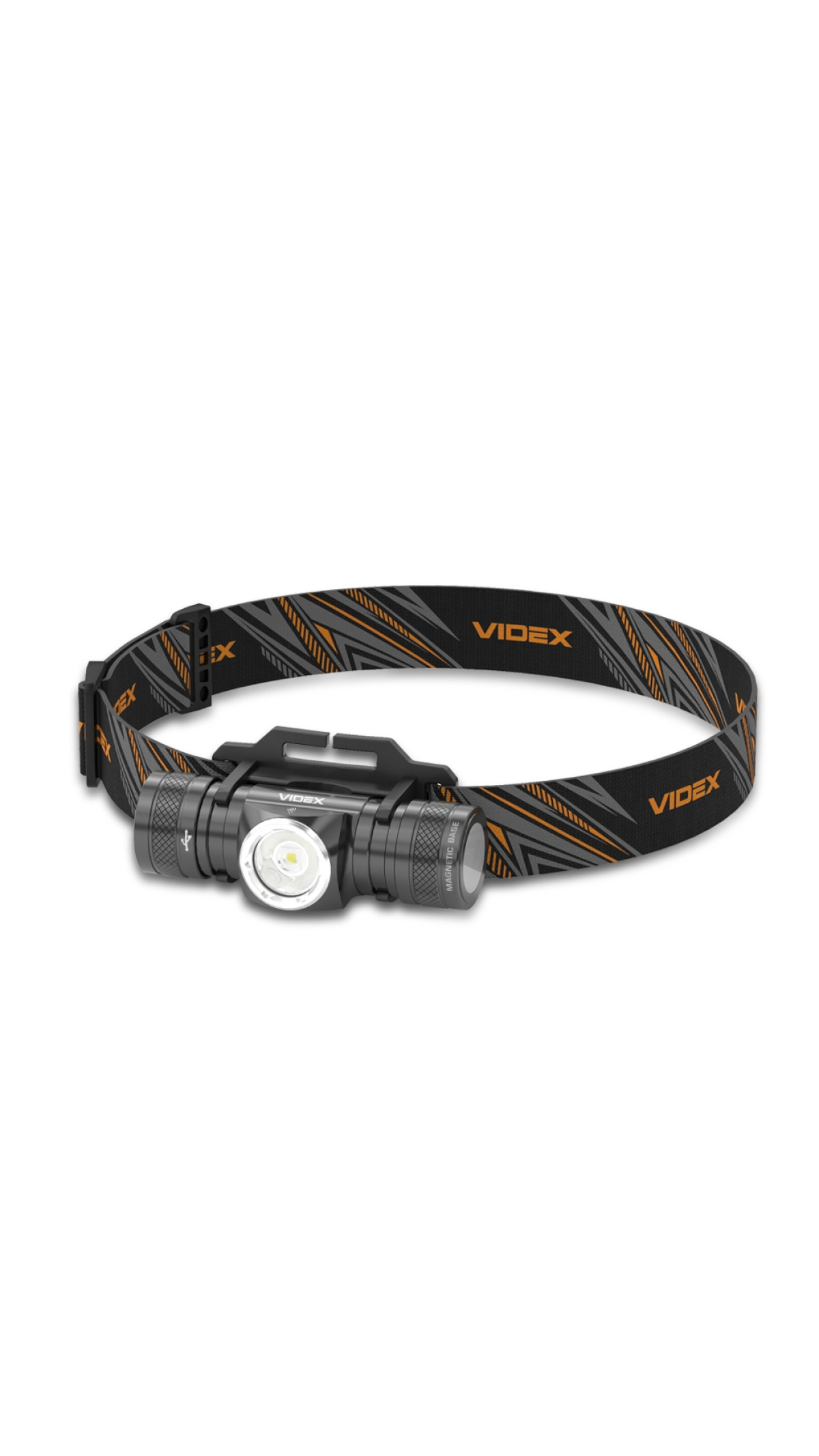 LED-фонарь налобный “VLF-H065A” (1200 лм | Белый свет | Черный) ТМ VIDEX