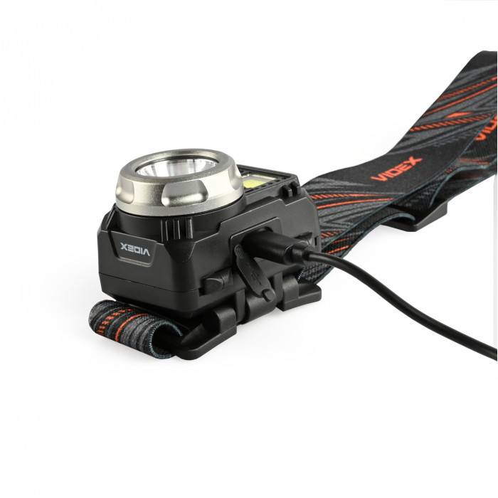 LED-фонарь налобный “VLF-H075C” (550 лм | Белый и красный свет | Черный) ТМ VIDEX LED-фонарь налобный “VLF-H075C” (550 лм | Белый и красный свет | Черный) ТМ VIDEX