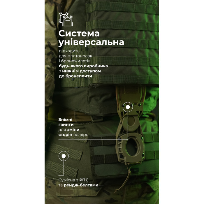 Система разгрузки и распределения веса Marom Dolphin (2 ряда молли | Олива) ТМ Баллистика Система разгрузки и распределения веса Marom Dolphin (2 ряда молли | Олива) ТМ Баллистика