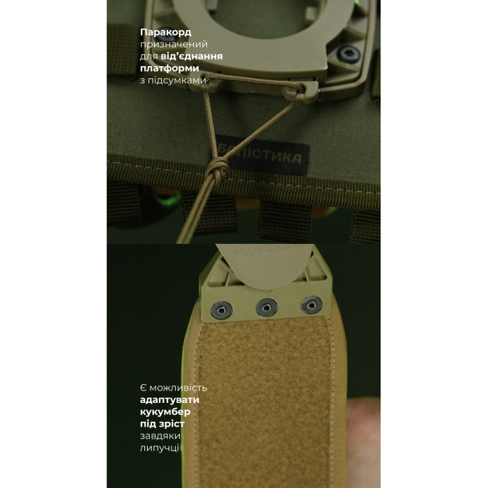 Система разгрузки и распределения веса Marom Dolphin (2 ряда молли | Олива) ТМ Баллистика Система разгрузки и распределения веса Marom Dolphin (2 ряда молли | Олива) ТМ Баллистика