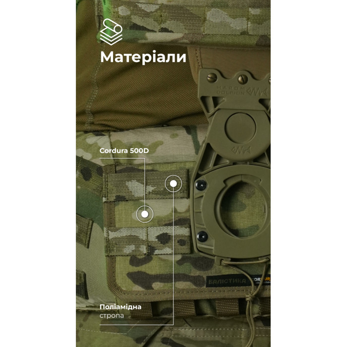 Система разгрузки и распределения веса Marom Dolphin (2 ряда молли | Мультикам) ТМ Баллистика Система разгрузки и распределения веса Marom Dolphin (2 ряда молли | Мультикам) ТМ Баллистика