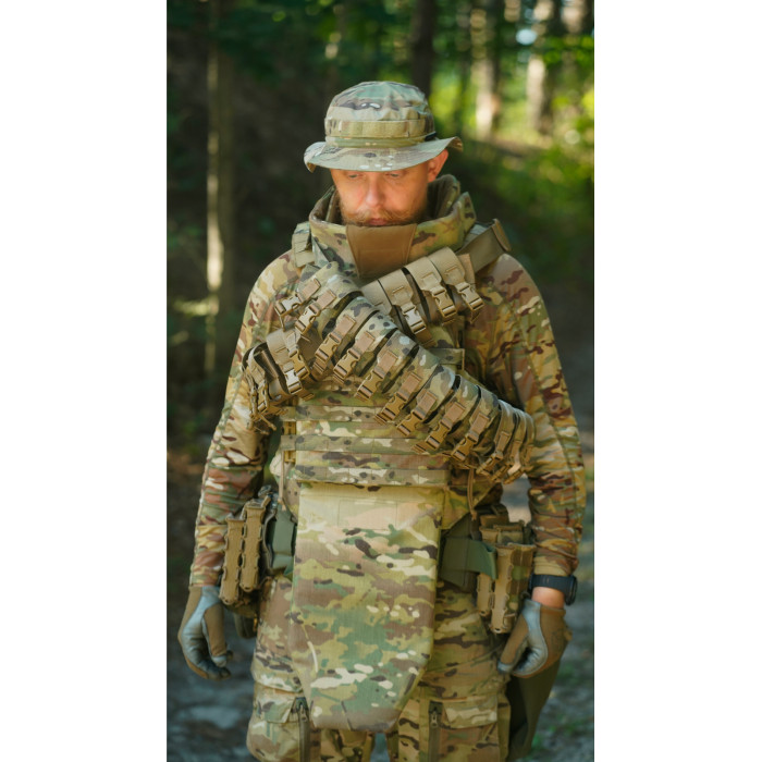 Бандольєра під 40-мм гранати «Пращ» (на 12 пострілів | Койот) ТМ Балістика