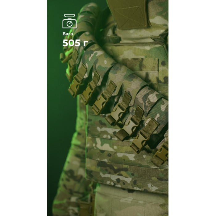 Бандольера под 40‑мм гранаты «Пращ» (на 12 выстрелов | Мультикам неоригинальный) ТМ Баллистика Бандольера под 40‑мм гранаты «Пращ» (на 12 выстрелов | Мультикам неоригинальный) ТМ Баллистика