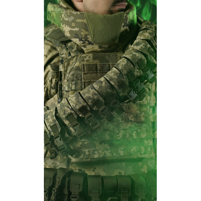 Бандольера под 40‑мм гранаты «Пращ» (на 12 выстрелов | Олива) ТМ Баллистика Бандольера под 40‑мм гранаты «Пращ» (на 12 выстрелов | Олива) ТМ Баллистика