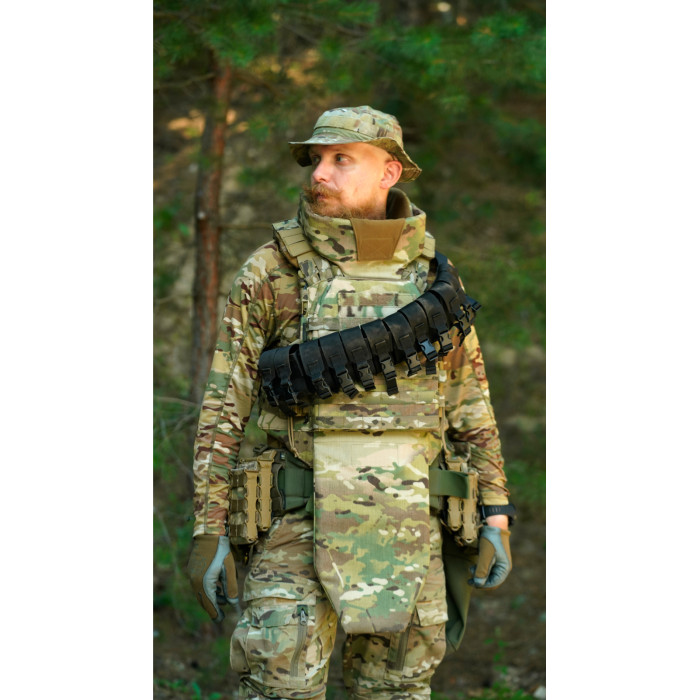 Бандольера под 40‑мм гранаты «Пращ» (на 12 выстрелов | Черный) ТМ Баллистика Бандольера под 40‑мм гранаты «Пращ» (на 12 выстрелов | Черный) ТМ Баллистика