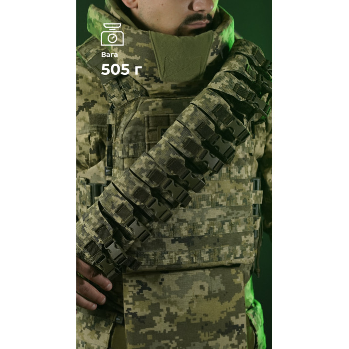 Бандольера под 40‑мм гранаты «Пращ» (на 12 выстрелов | ММ 14 "Пиксель") ТМ Баллистика Бандольера под 40‑мм гранаты «Пращ» (на 12 выстрелов | ММ 14 "Пиксель") ТМ Баллистика