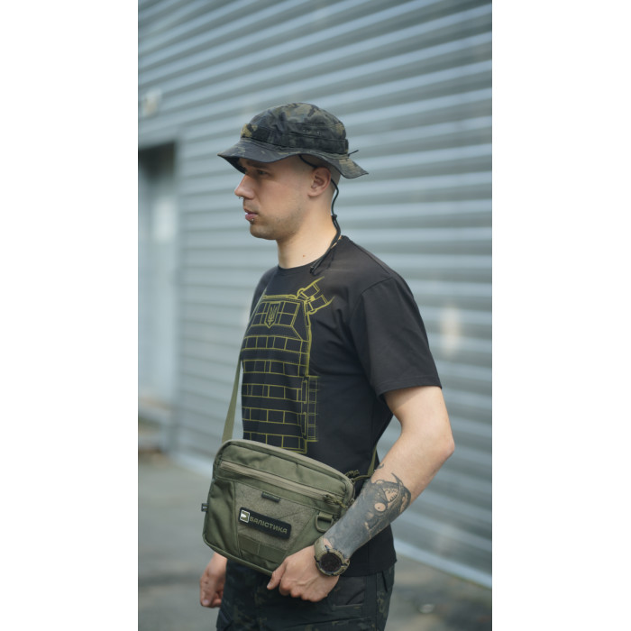 Сумка через плечо "Ташка" (Олива) ТМ Баллистика Сумка через плечо "Ташка" (Олива) ТМ Баллистика