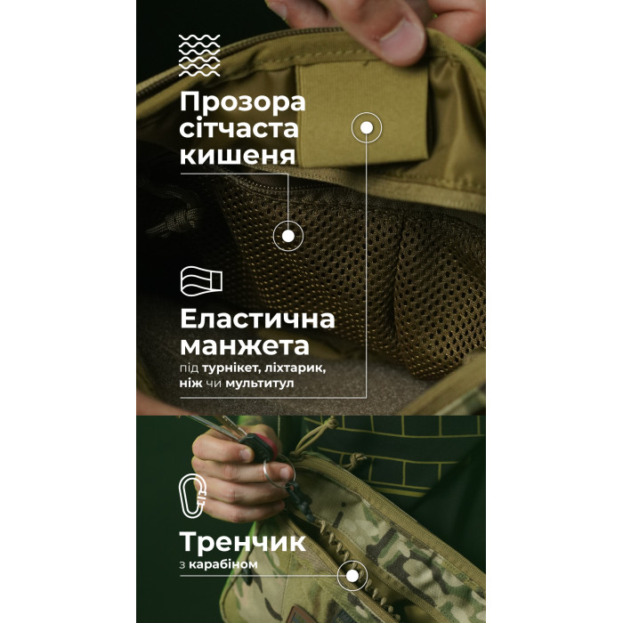 Сумка через плечо "Ташка" (Мультикам) ТМ Баллистика Сумка через плечо "Ташка" (Мультикам) ТМ Баллистика