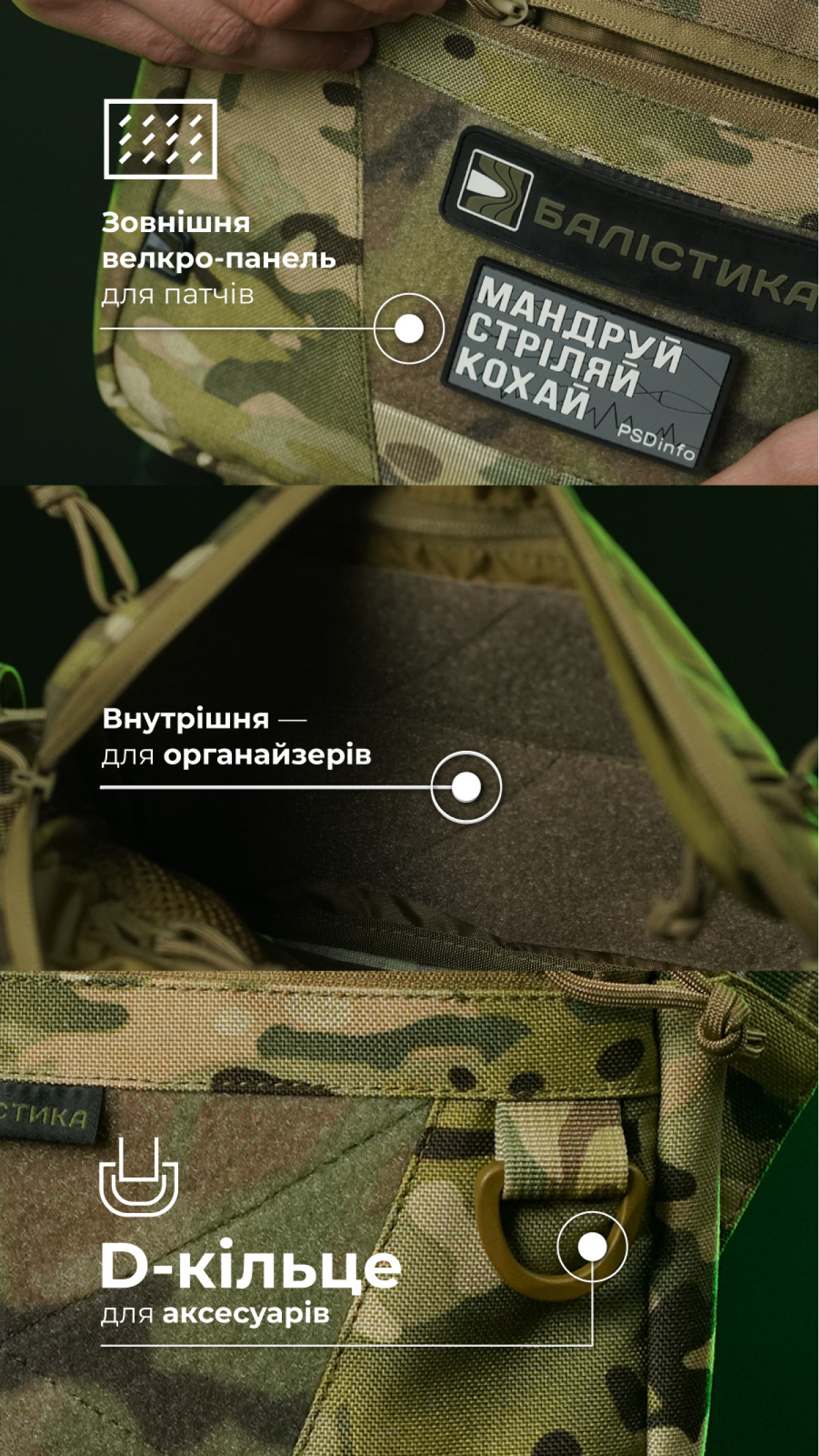 Сумка через плечо "Ташка" (Мультикам неоригинальный) ТМ Баллистика Сумка через плечо "Ташка" (Мультикам неоригинальный) ТМ Баллистика