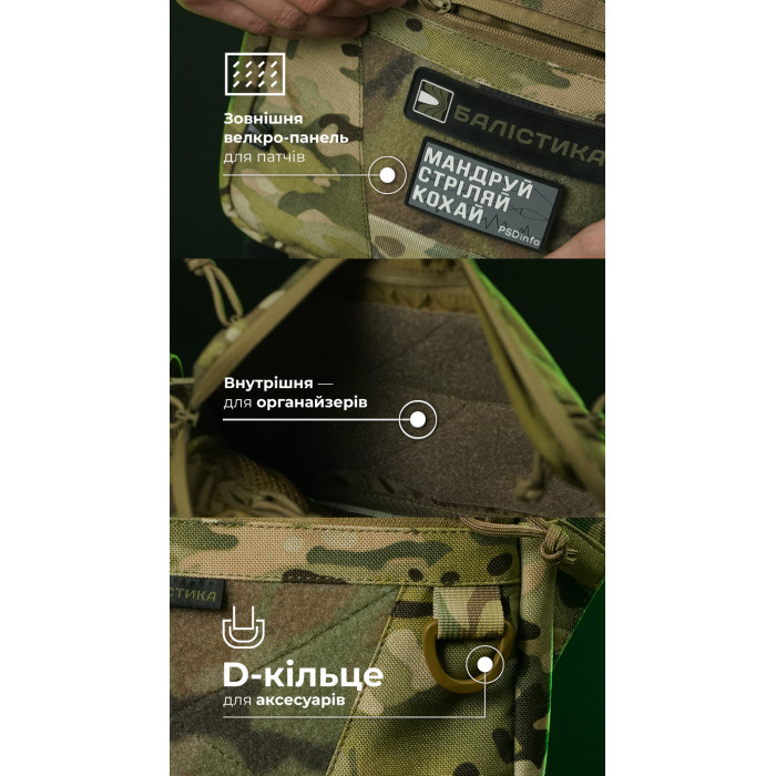 Сумка через плечо "Ташка" (Мультикам неоригинальный) ТМ Баллистика Сумка через плечо "Ташка" (Мультикам неоригинальный) ТМ Баллистика