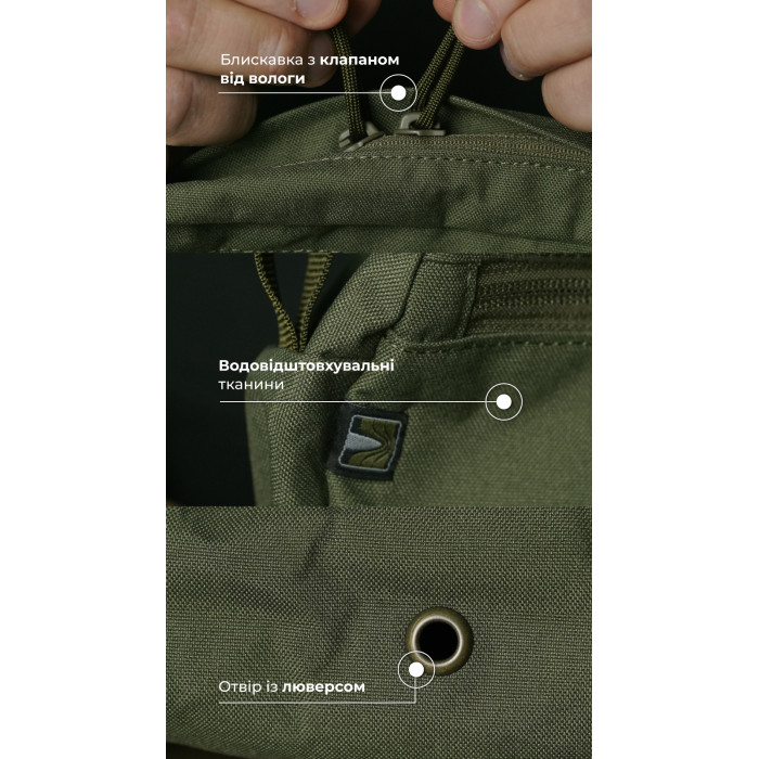 Утилитарный подсумок "Припасник" (Горизонтальный | 16,5 х 27,5 см | Олива) ТМ Баллистика Утилитарный подсумок "Припасник" (Горизонтальный | 16,5 х 27,5 см | Олива) ТМ Баллистика