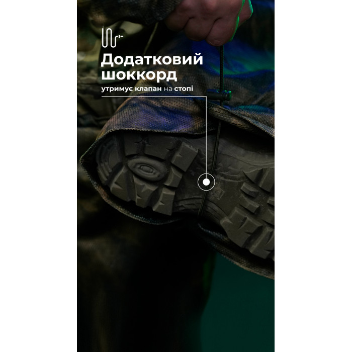 Антитепловизионный пончо-плащ "Чугайстер" GEN 2 ("Хащи") ТМ Баллистика