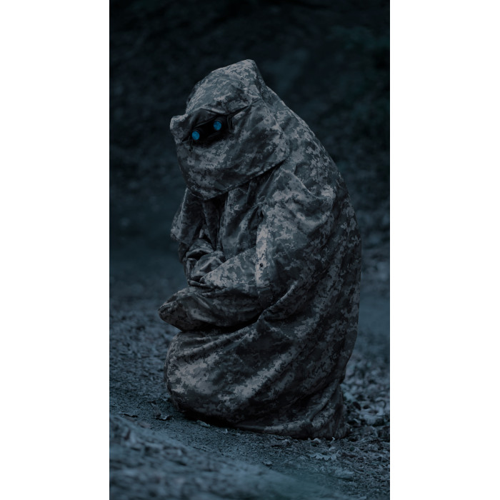 Антитепловизионный пончо-плащ "Чугайстер" GEN 2 (ММ14 "Пиксель") ТМ Баллистика