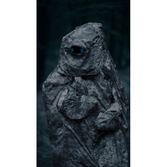 Антитепловизионный пончо-плащ "Чугайстер" GEN 2 (ММ14 "Пиксель") ТМ Баллистика