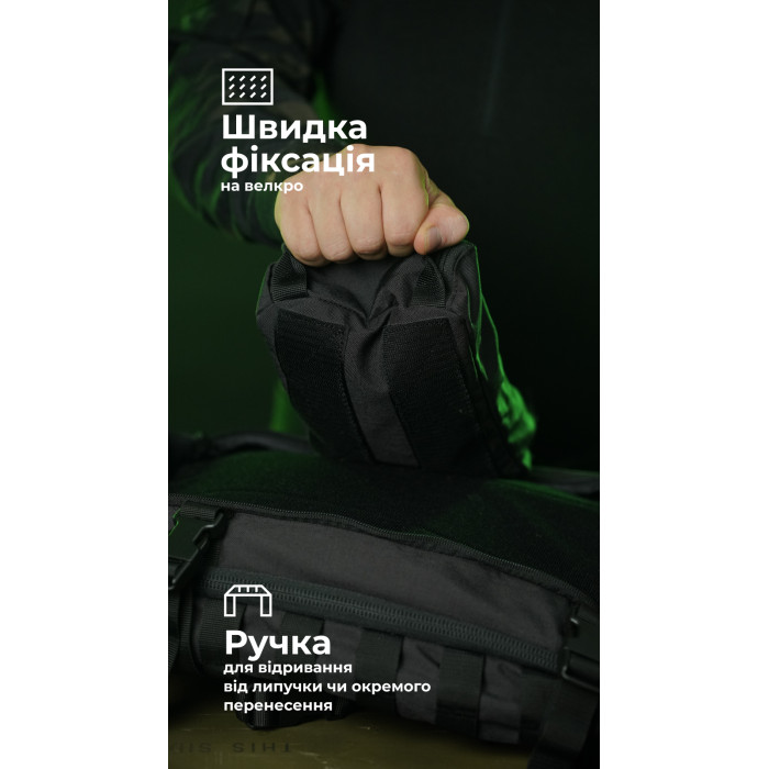 Утилитарный подсумок "Тайник" (26×15×6 см | Велкро | Черный) ТМ Баллистика Утилитарный подсумок "Тайник" (26×15×6 см | Велкро | Черный) ТМ Баллистика