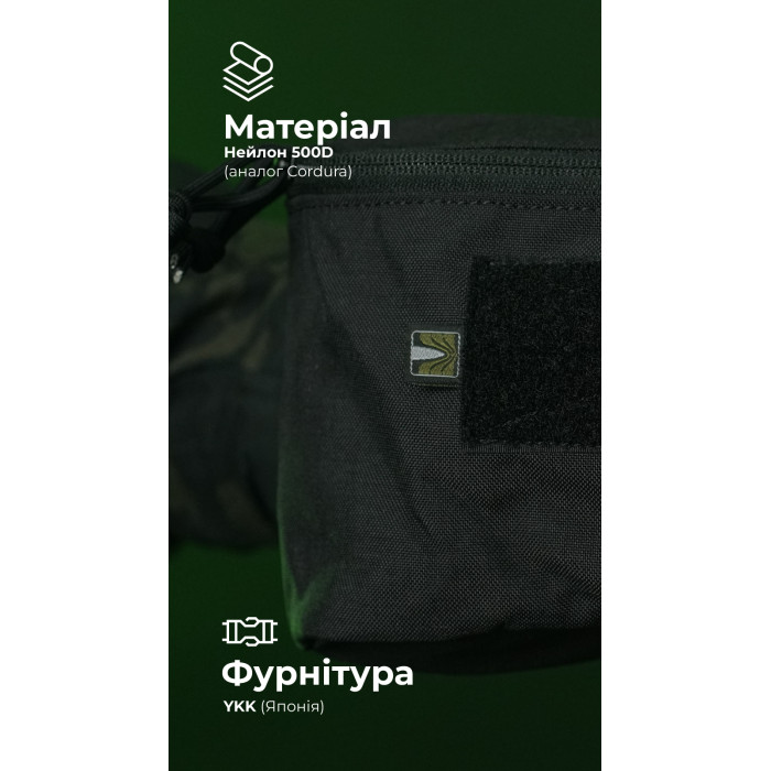 Утилитарный подсумок "Тайник" (26×15×6 см | Велкро | Черный) ТМ Баллистика Утилитарный подсумок "Тайник" (26×15×6 см | Велкро | Черный) ТМ Баллистика