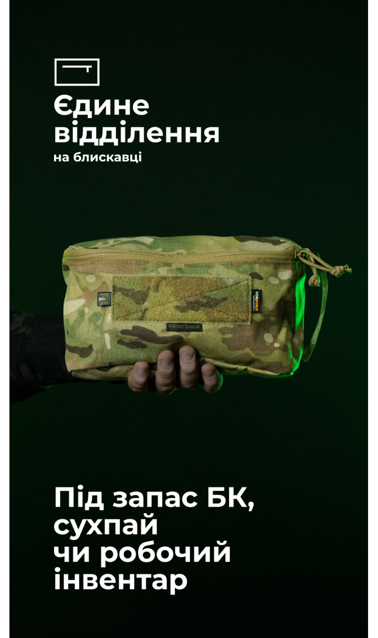 Утилитарный подсумок "Тайник" (26×15×6 см | Велкро | Мультикам) ТМ Баллистика Утилитарный подсумок "Тайник" (26×15×6 см | Велкро | Мультикам) ТМ Баллистика