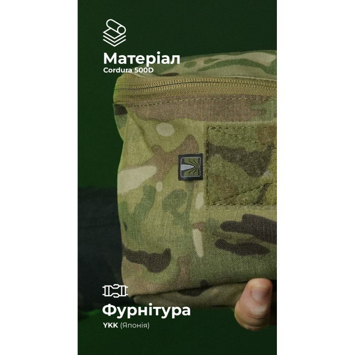 Утилитарный подсумок "Тайник" (26×15×6 см | Велкро | Мультикам) ТМ Баллистика Утилитарный подсумок "Тайник" (26×15×6 см | Велкро | Мультикам) ТМ Баллистика