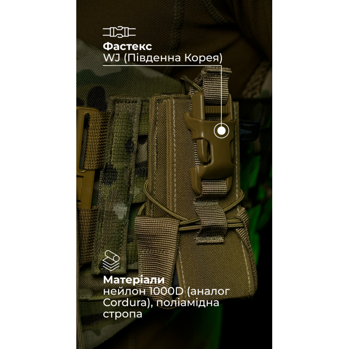 Подсумок под рацию "Вестун" GEN 2 (Фастекс | Койот) ТМ Баллистика