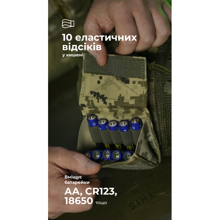 Підсумок-противага на шолом "Гакан" (ММ14 "Піксель") ТМ Балістика Підсумок-противага на шолом "Гакан" (ММ14 "Піксель") ТМ Балістика