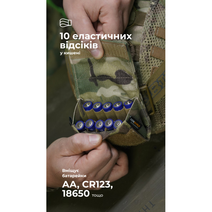 Підсумок-противага на шолом "Гакан" (Мультикам) ТМ Балістика