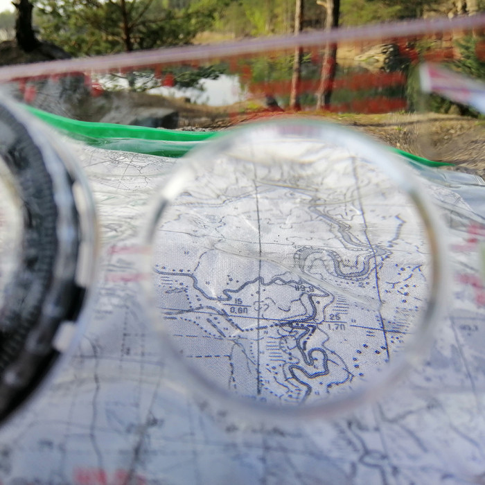 Багатофункціональний компас для карт ТМ M-Tac