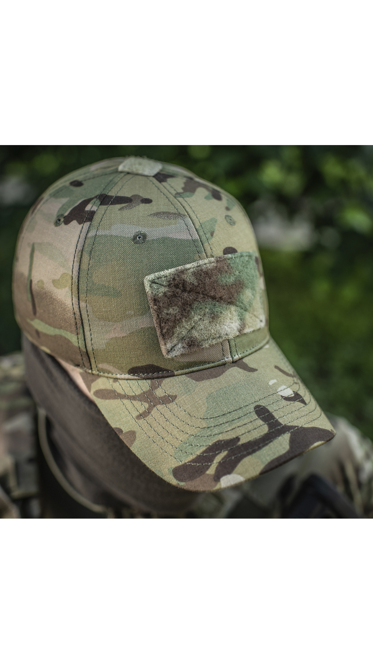 Облегченная тактическая кепка Gen. II с велкро-панелями (L-XL | Мультикам) ТМ M-Tac Облегченная тактическая кепка Gen. II с велкро-панелями (L-XL | Мультикам) ТМ M-Tac