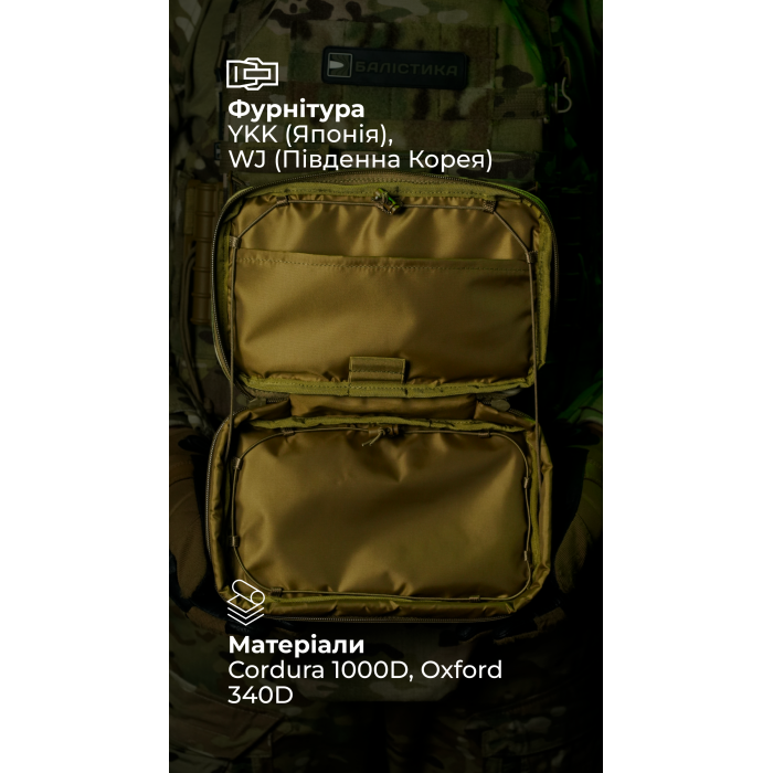 Подсумок для планшета "Берестяник" (До 8" | Мультикам) ТМ Баллистика Подсумок для планшета "Берестяник" (До 8" | Мультикам) ТМ Баллистика