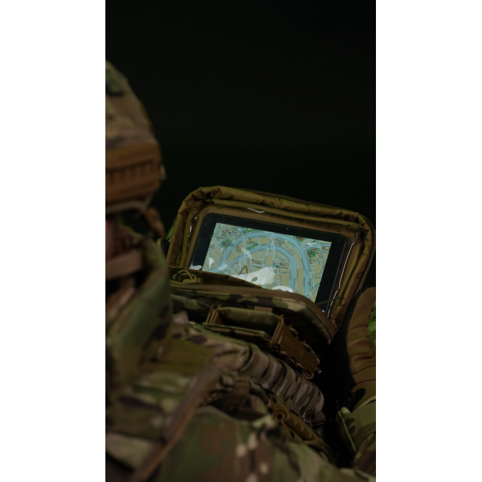 Подсумок для планшета "Берестяник" (До 8" | С тентовым окном | Мультикам) ТМ Баллистика Подсумок для планшета "Берестяник" (До 8" | С тентовым окном | Мультикам) ТМ Баллистика