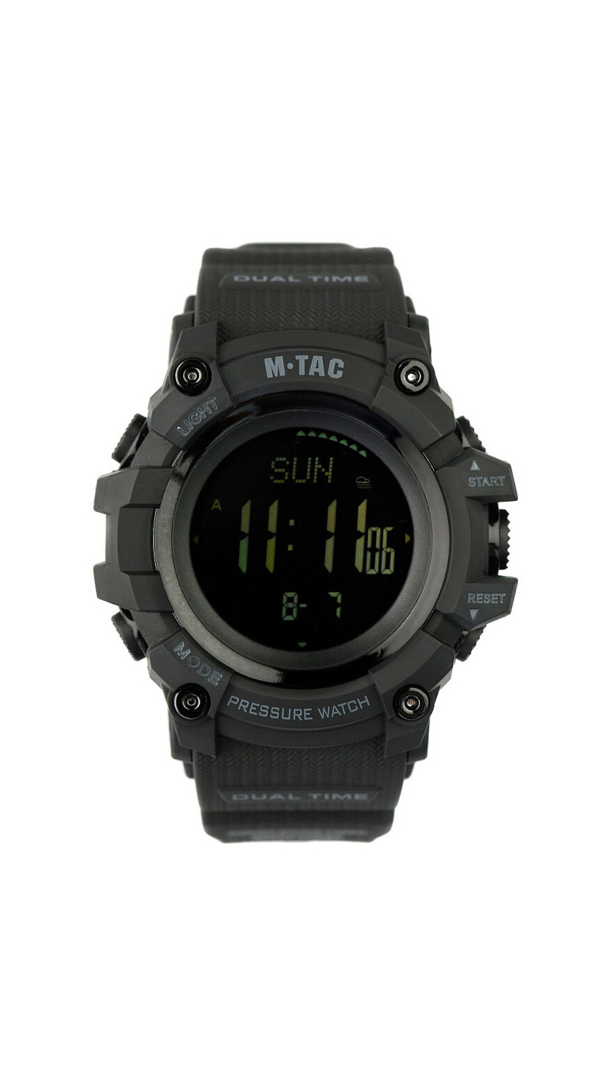 Тактичний електронний годинник “Adventure” (19 функцій | Чорний) ТМ M-Tac Тактичний електронний годинник “Adventure” (19 функцій | Чорний) ТМ M-Tac