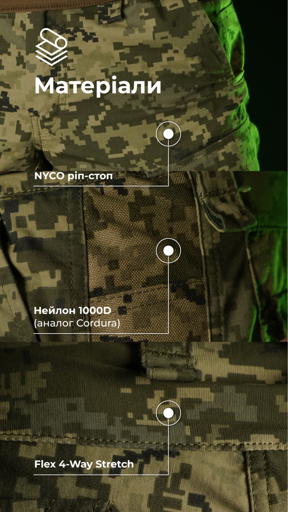 Бойові штани "Піхота" (ММ14 “Піксель” | 54-56 | 164-170) ТМ Балістика Бойові штани "Піхота" (ММ14 “Піксель” | 54-56 | 164-170) ТМ Балістика