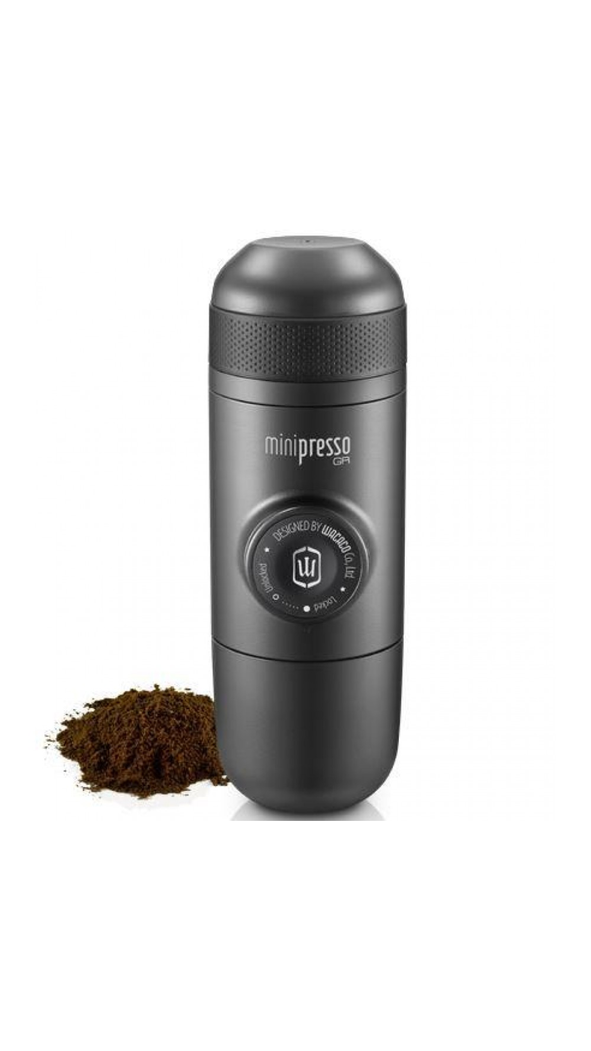 Портативная кофеварка "Minipresso" (Механическая | Для молотого кофе | Черная) ТМ Wacaco