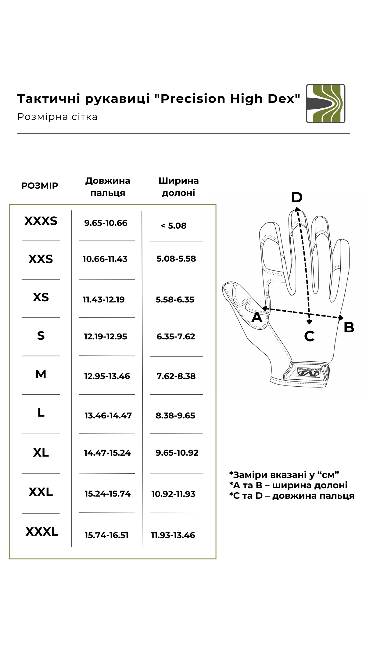 Тактичні рукавиці "Precision High Dex" (Нейлон | M | Койот) ТМ Mechanix