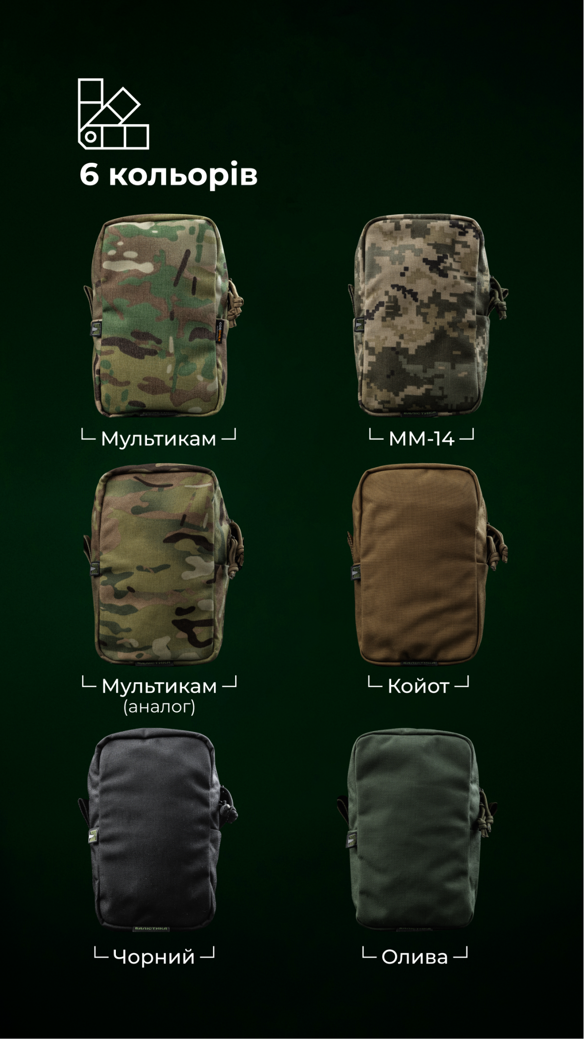 Утилитарный подсумок “Крамник” (13×22×9 см | Вертикальный | Черный) ТМ Баллистика Утилитарный подсумок “Крамник” (13×22×9 см | Вертикальный | Черный) ТМ Баллистика