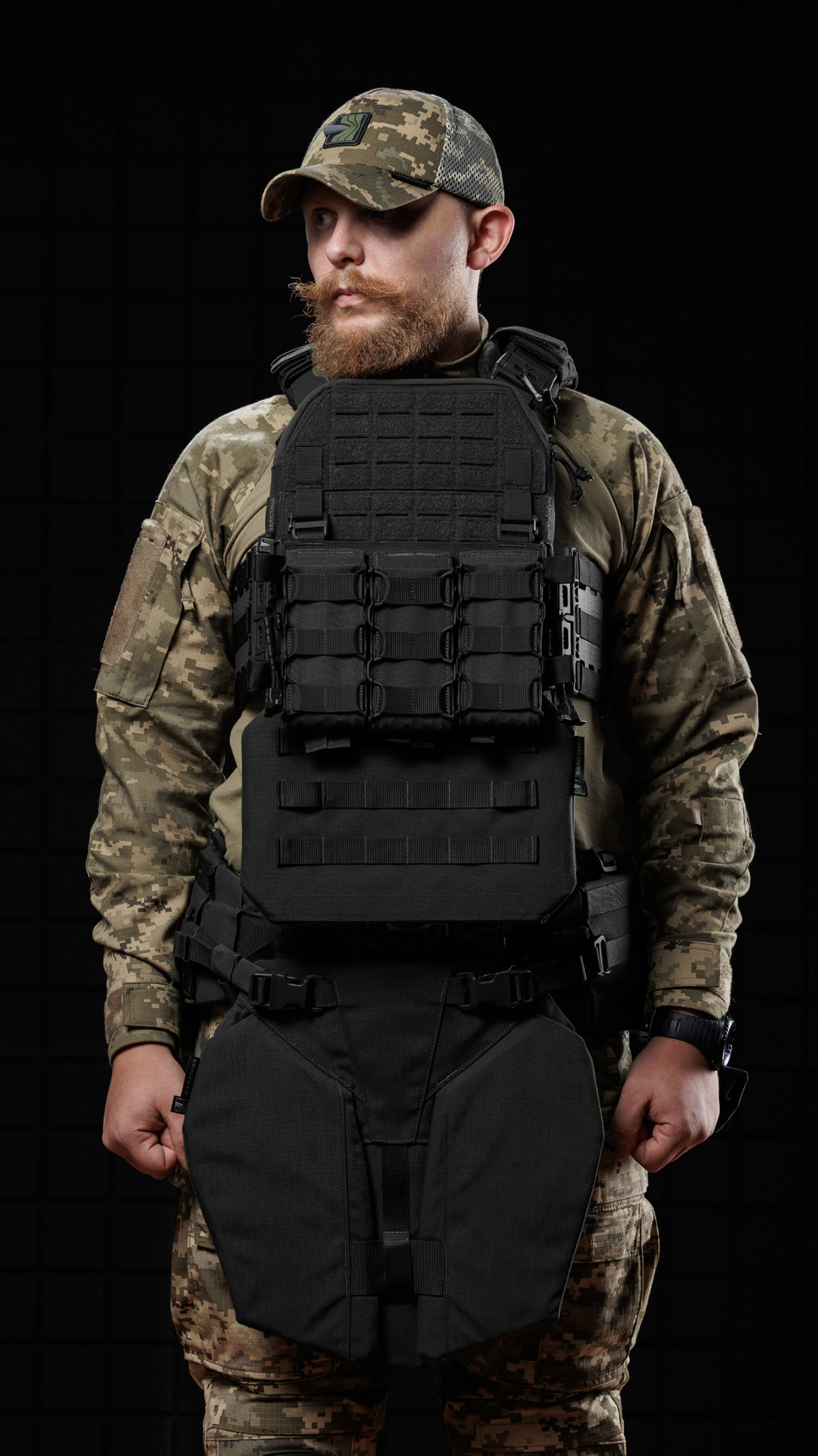 Баллистическая защита паха “Калкан” (XL-3XL | 1 класс | Черный) ТМ Баллистика Баллистическая защита паха “Калкан” (XL-3XL | 1 класс | Черный) ТМ Баллистика