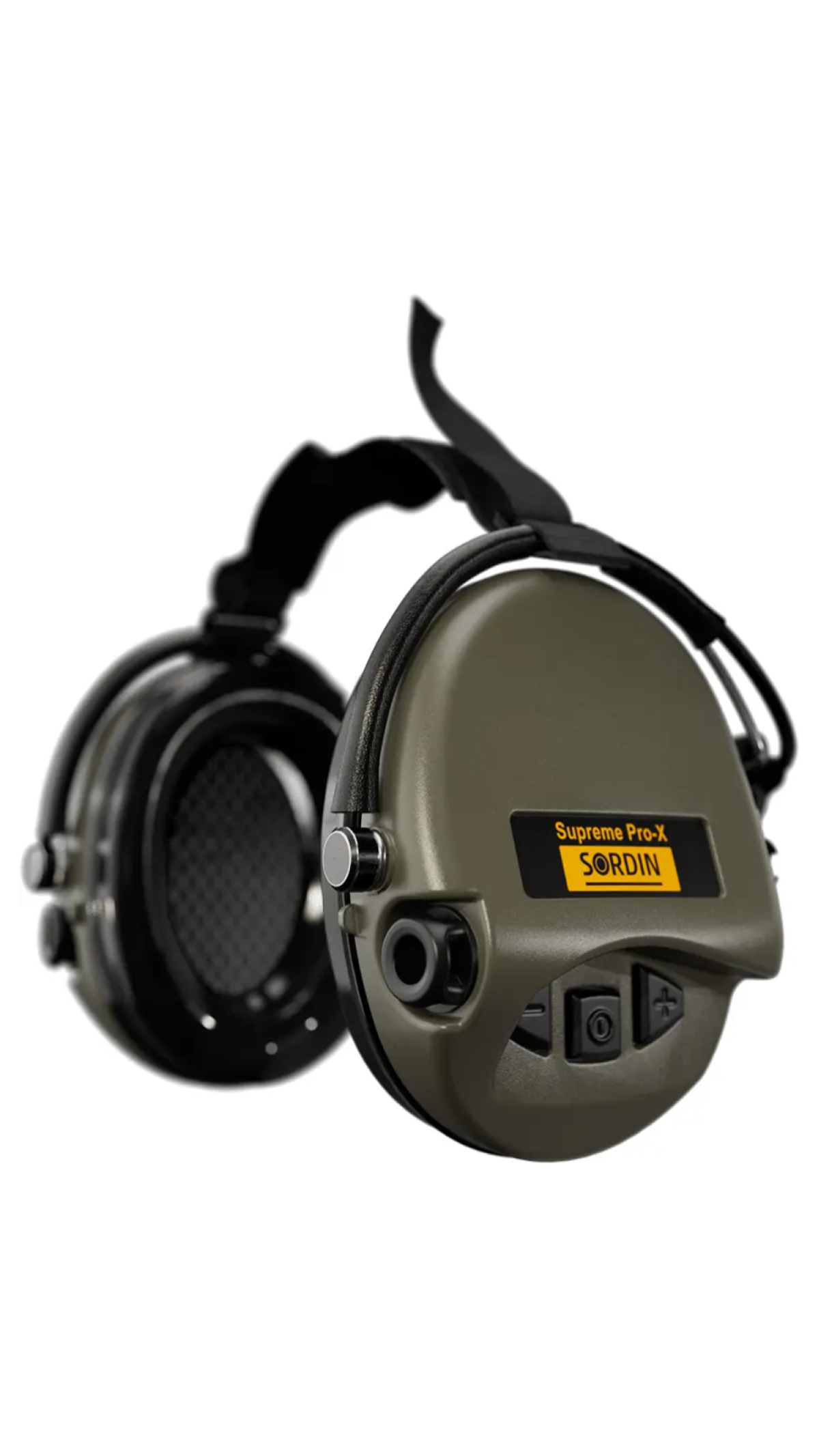 Активные наушники "Supreme Pro-X" с затылочным оголовьем  (NRR 19 Дб | 4 режима | 600 ч | Олива) ТМ Sordin